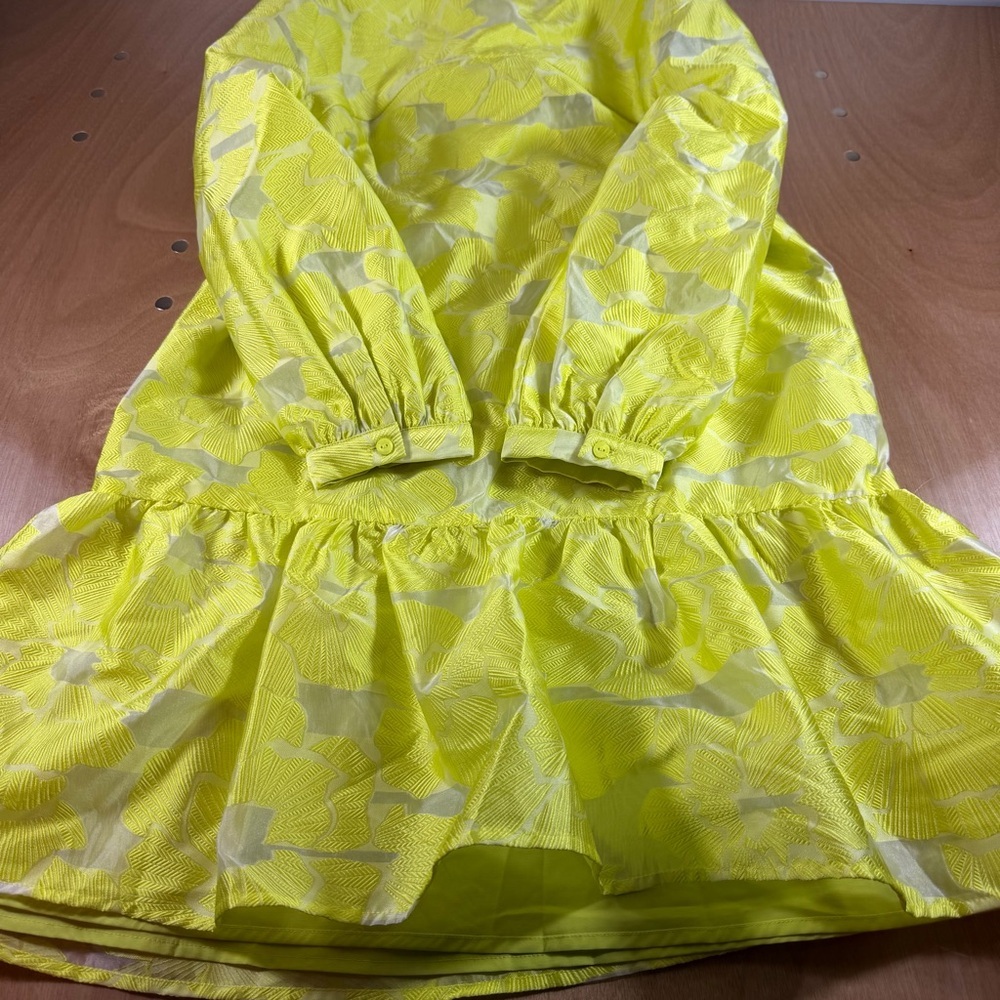 Tuckernuck Citron Fil Coupe Palmerston Dress Size Medium New With tag - Picture 8 of 10